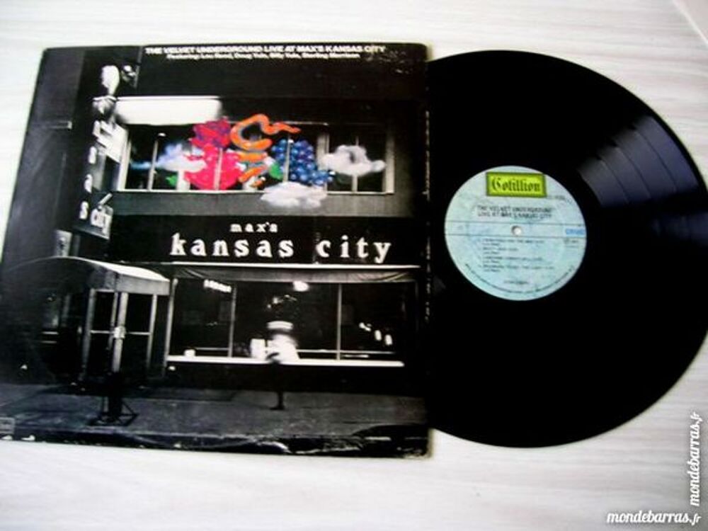33 TOURS VELVET UNDERGROUND Live at Max's KANSAS CD et vinyles