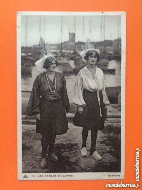 CPA Les sables d'Olonne 7 Nice (06)