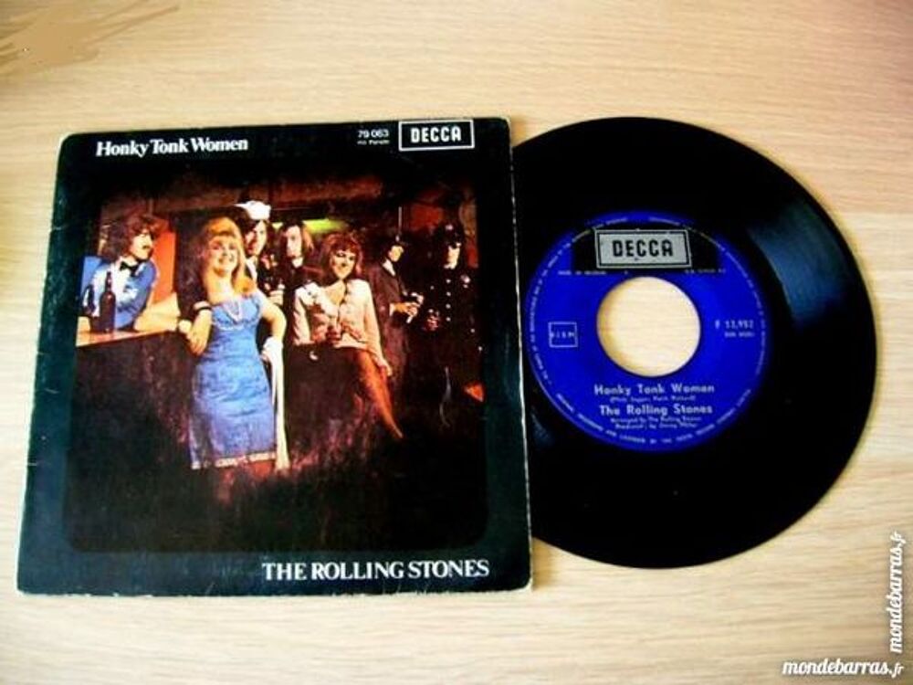 45 TOURS THE ROLLING STONES Honky Tonk Women CD et vinyles