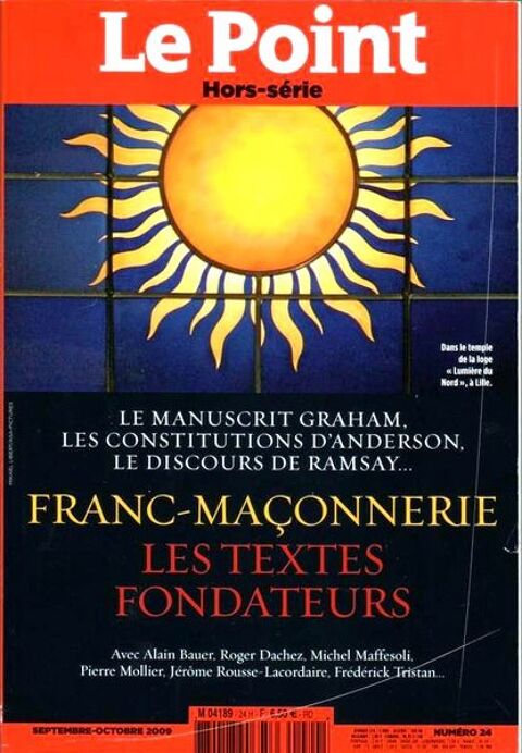 LA FRANC-MAÇONNERIE / les-livres-de-jac 12 Paris 10 (75)