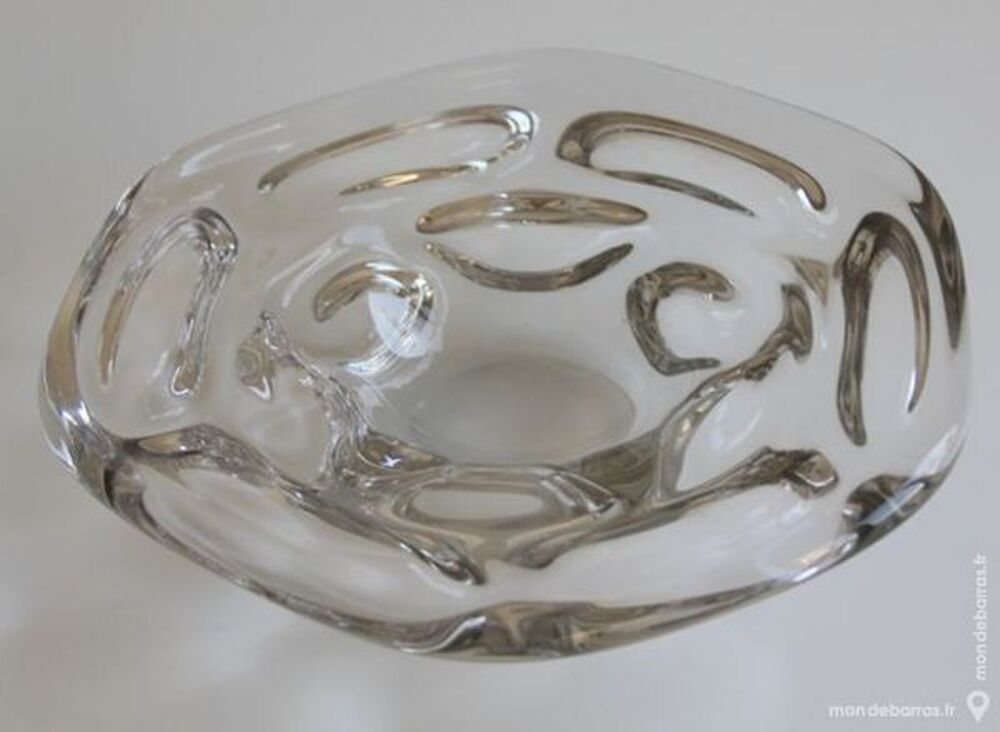 Coupe a fruits vintage 70 cristal Décoration