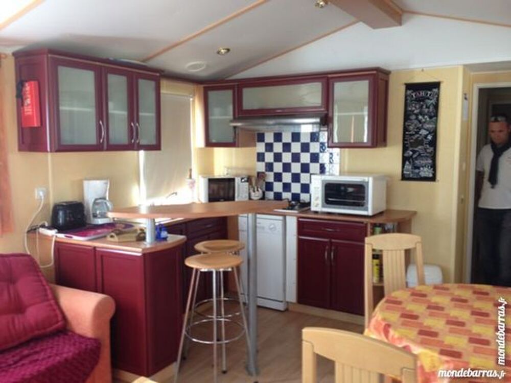   DANS UN ENDROIT PARADISIAQUE A LOUER MOBIL HOME Aquitaine, Gastes (40160)