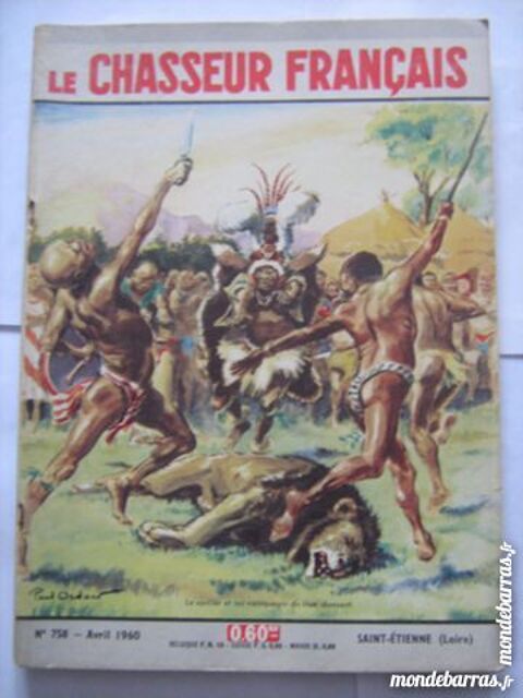 LE CHASSEUR FRANCAIS N° 758  illustration P.ORDNER 10 Brest (29)