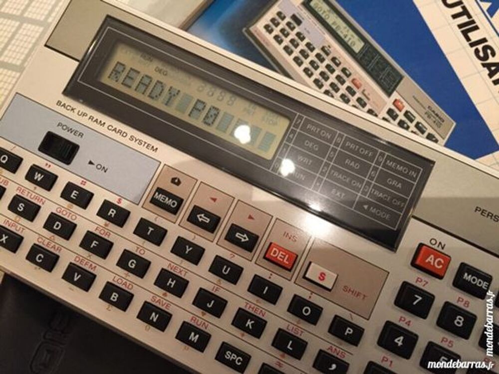 PERSONAL COMPUTER CASIO PB-410 Matériel informatique