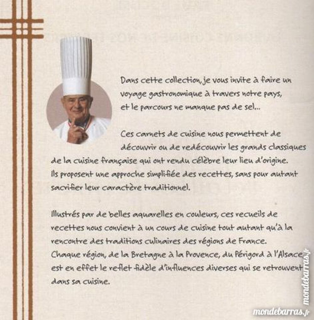 BOCUSE - LES VOLAILLES FERMIERES Livres et BD