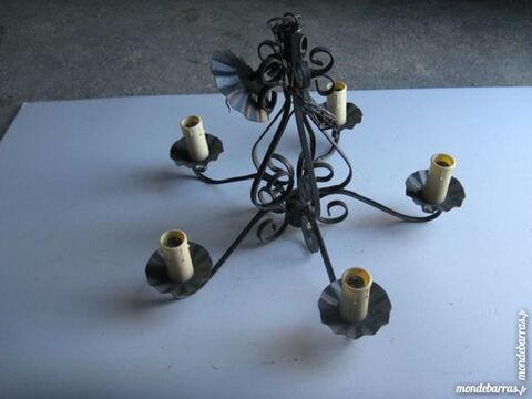 Lustre fer forgé 50 Le Garric (81)