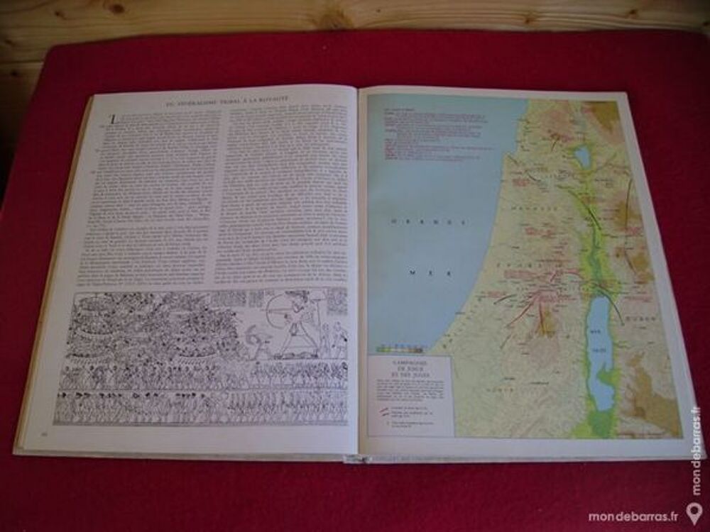 LIVRE &laquo; Atlas de la Bible &raquo; Livres et BD