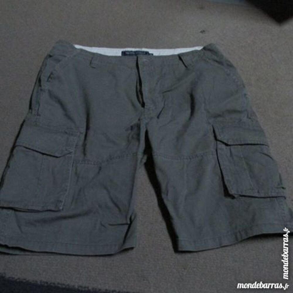 SHORT KAKI COTON T. XL VINTAGE HARBOUR NEUF Vêtements