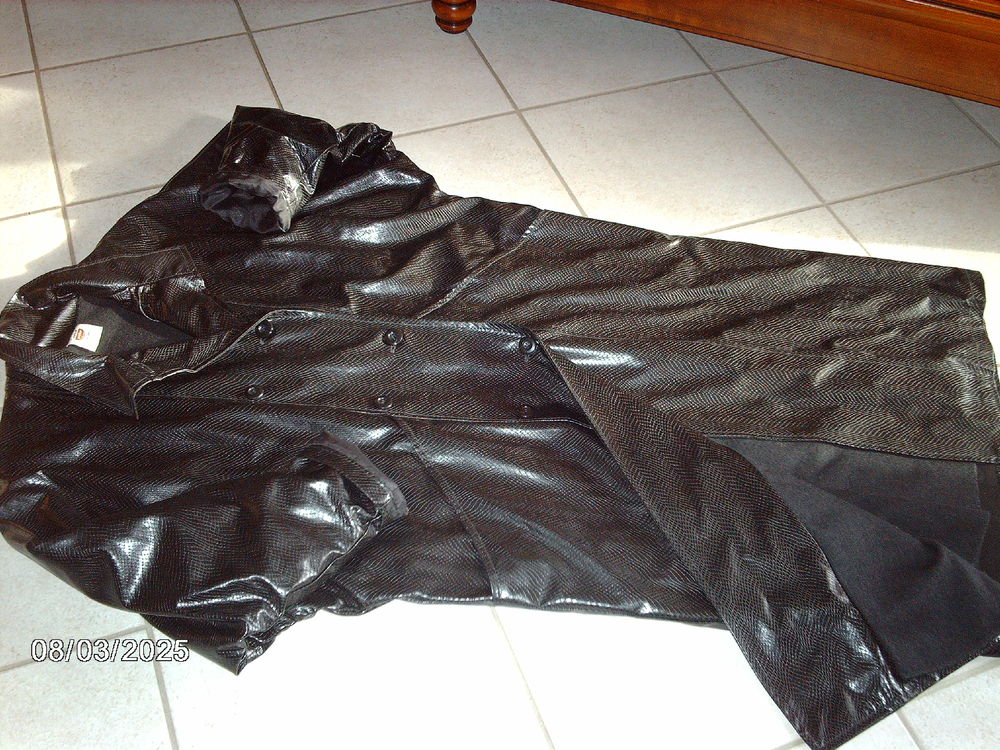 impermeable noir Vêtements