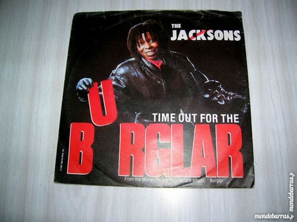 45 TOURS THE JACKSONS MUSIQUE DU FILM THE BURGLAR CD et vinyles
