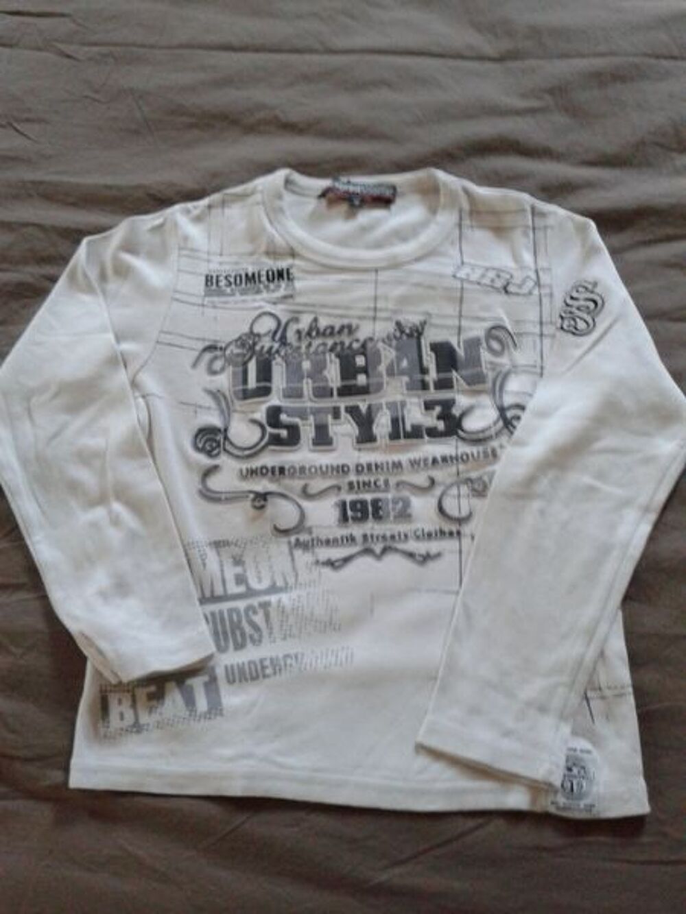 Tee-Shirt Blanc Vêtements enfants