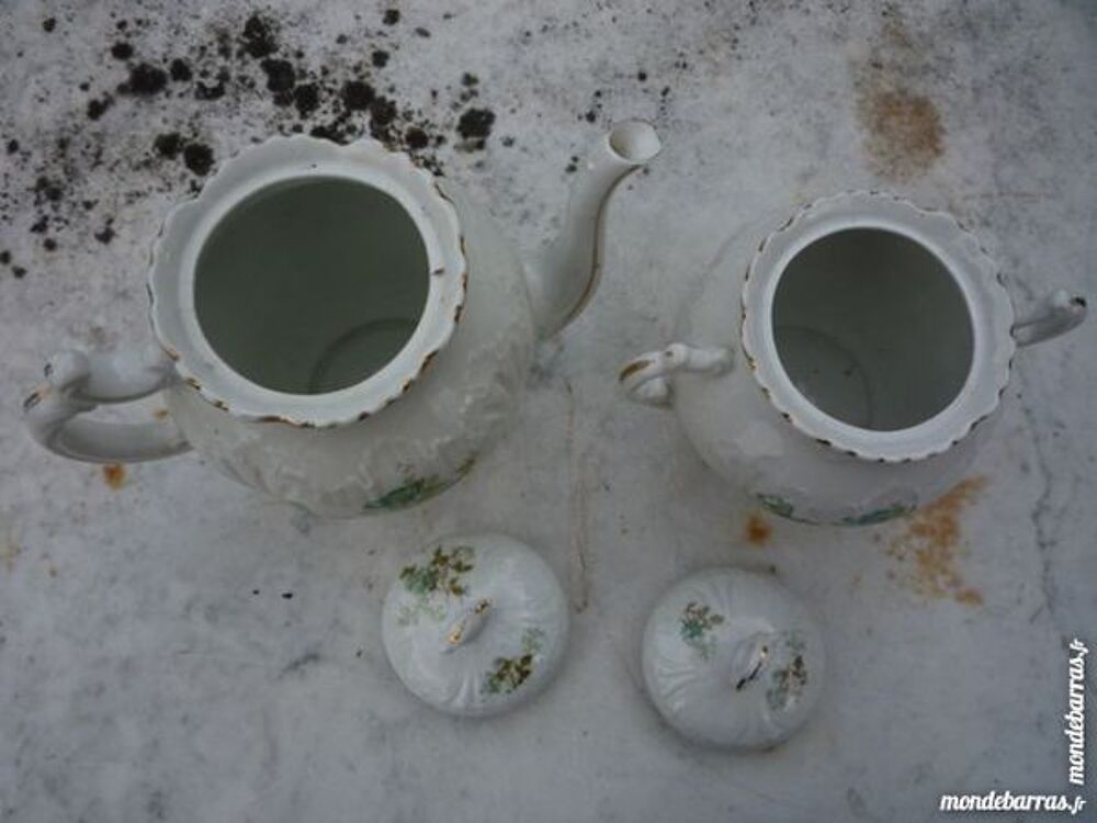 Cafeti&egrave;re/sucrier en porcelaine Cuisine