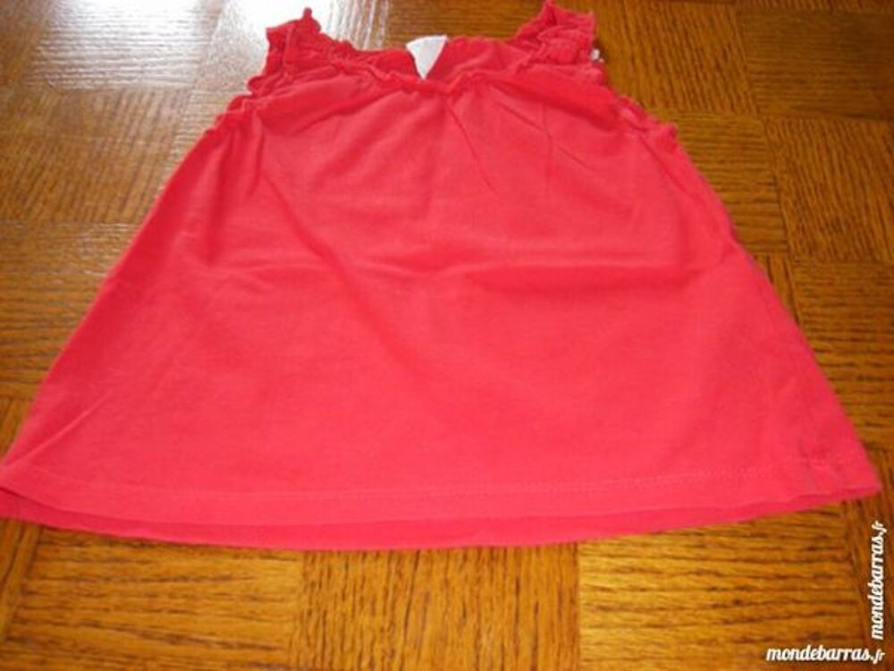 tee-shirt rouge et un rose 18 mois fille Vêtements enfants