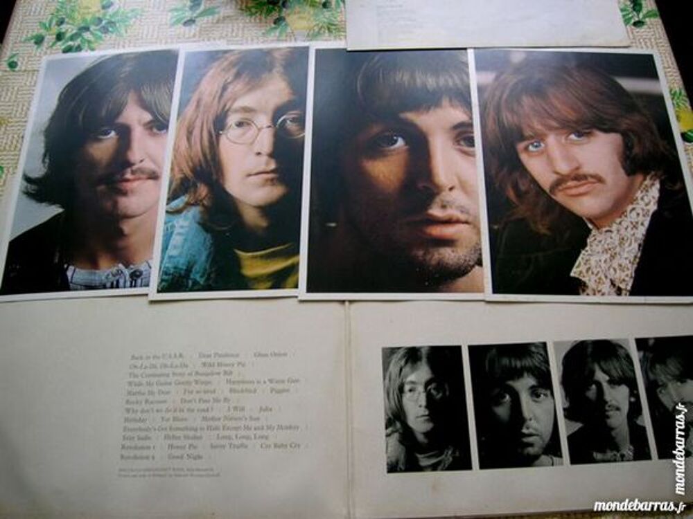 33 TOURS THE BEATLES Album Blanc - APPLE ORIGINAL CD et vinyles