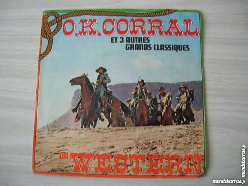 EP BOF WESTERN : O.K. CORRAL /LE TRAIN SIFFLERA CD et vinyles