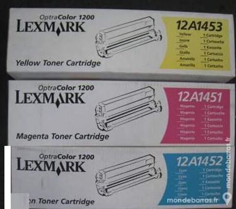 Cartouches toner LEXMARK Optra color 1200 20 Beauchamp (95)