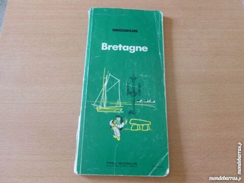 Guide vert Michelin Bretagne 1970 1 Thiais (94)