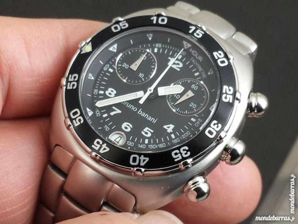BRUNO BANANI ISA 8162 chrono analogique DIV0482 Bijoux et montres