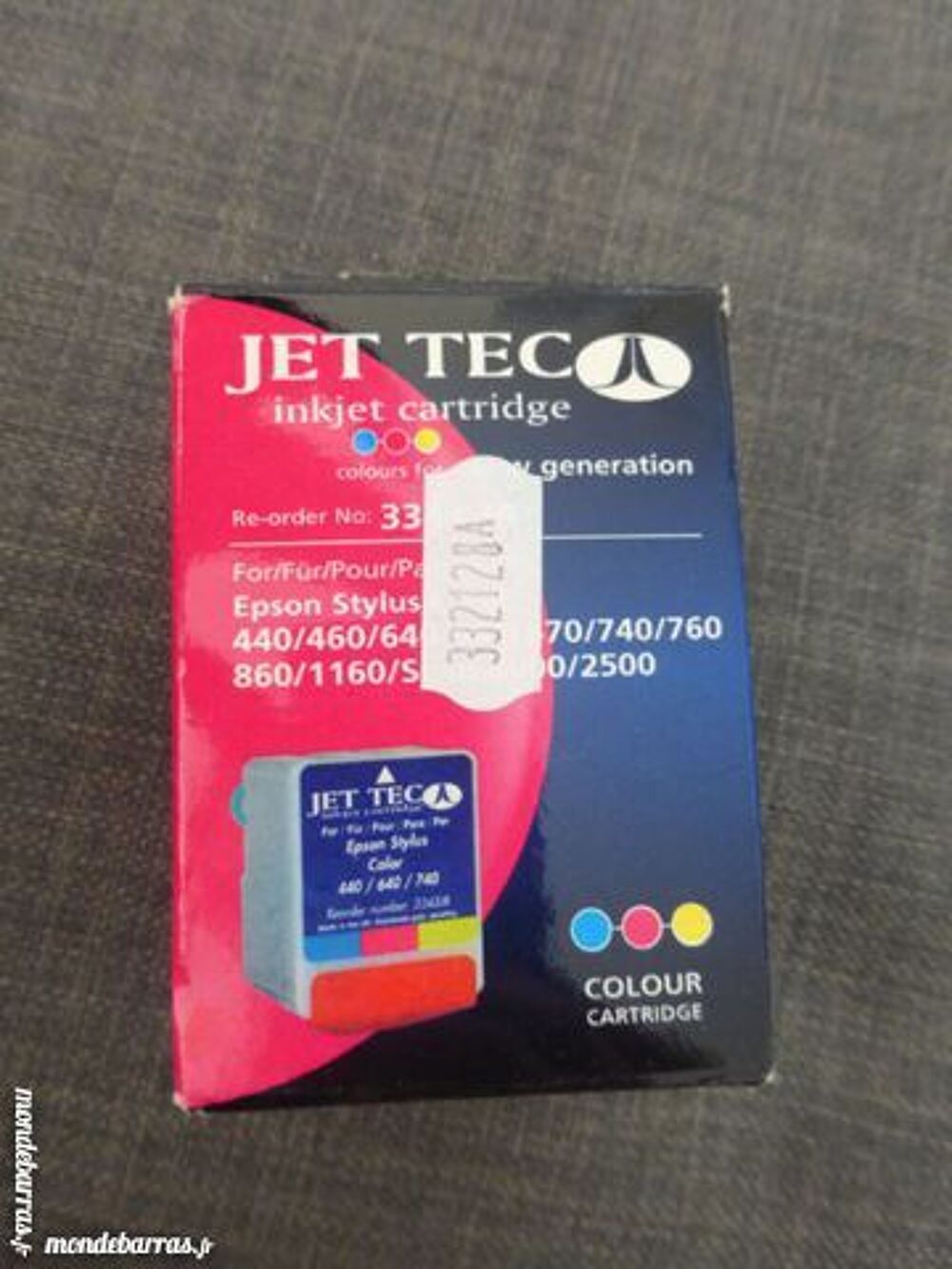 Cartouche compatible JET TEC Cyan, Magenta, Jaune Matériel informatique