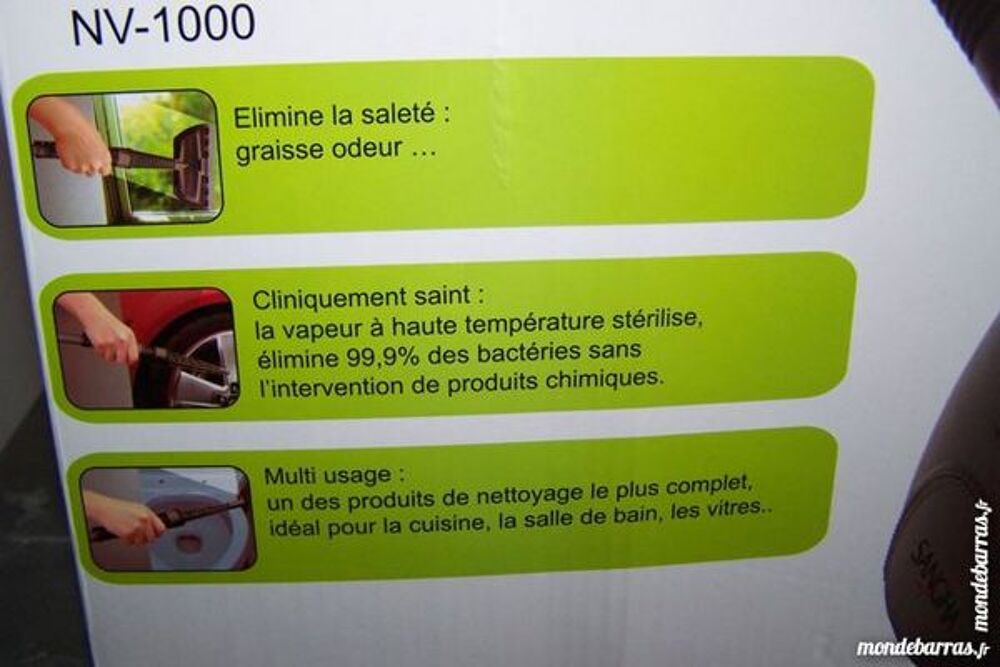 nettoyeur vapeur - ETAT NEUF Electroménager