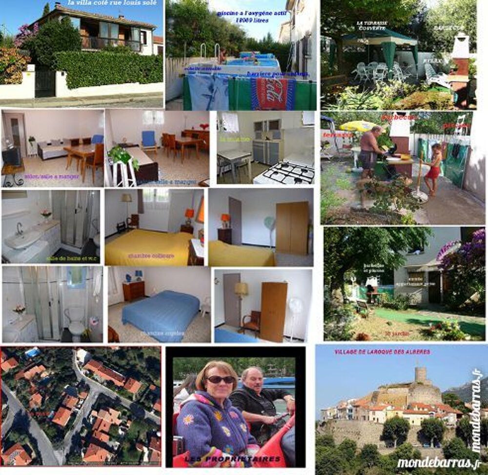   au rdc d'une villa un appartement privé pour 6 Languedoc-Roussillon, Laroque-des-Albères (66740)