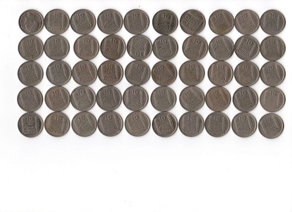 Pi&egrave;ces 10 FRANCS 