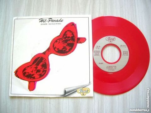 45 TOURS JENNIFER/NICOLAS PEYRAC - Vinyl ROUGE 11 Nantes (44)