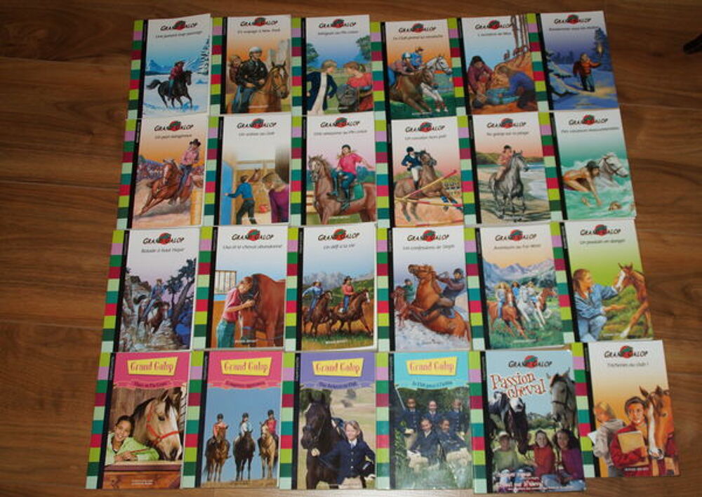 LOT DE 24 LIVRES GRAND GALOP Livres et BD