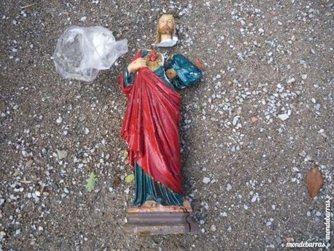 Statue en plâtre sacré-coeur de jésus 10 Castres (81)