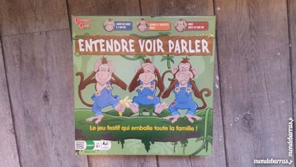 Entendre Voir Parler - jeu de soci&eacute;t&eacute; Jeux / jouets
