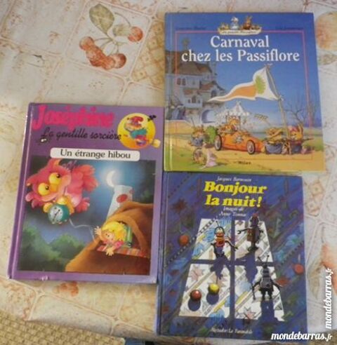 LOT N°2 3 LIVRES POUR ENFANTS PASSIFLORE JOSEPHINE 6 Attainville (95)