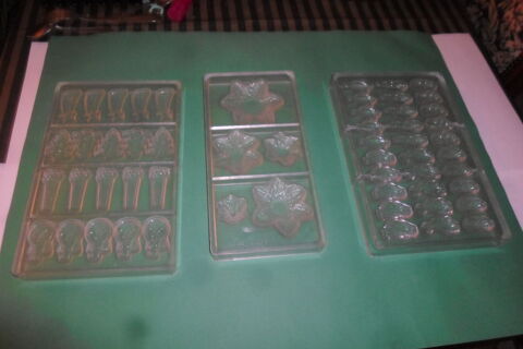 lot de 3 plaques moule a chocolat 45 Amlie-les-Bains-Palalda (66)