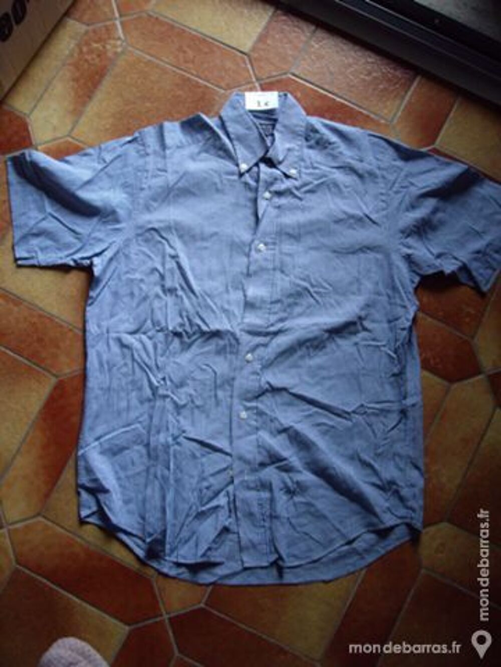 Chemises Homme manches courtes T39/40 ou T.3 Vêtements