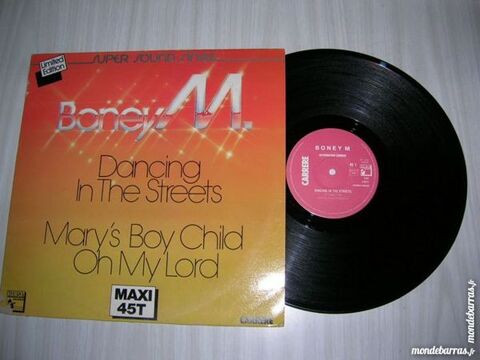 MAXI 45 TOURS BONEY M Dancing in the streets 16 Nantes (44)