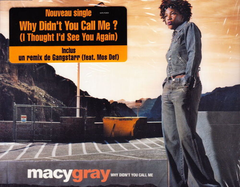 Maxi CD Macy Gray - Why didn't you call me NEUF blister
CD et vinyles
