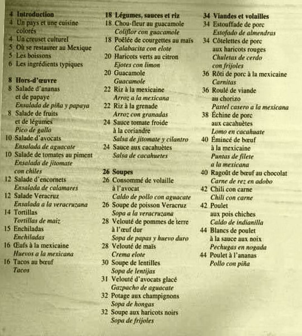 LA CUISINE TEX MEX - MEXIQUE / les-livres-de-jac Livres et BD