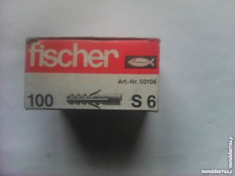 1 boite de 100 chevilles Fischer s6 3 Noyelles-ls-Vermelles (62)