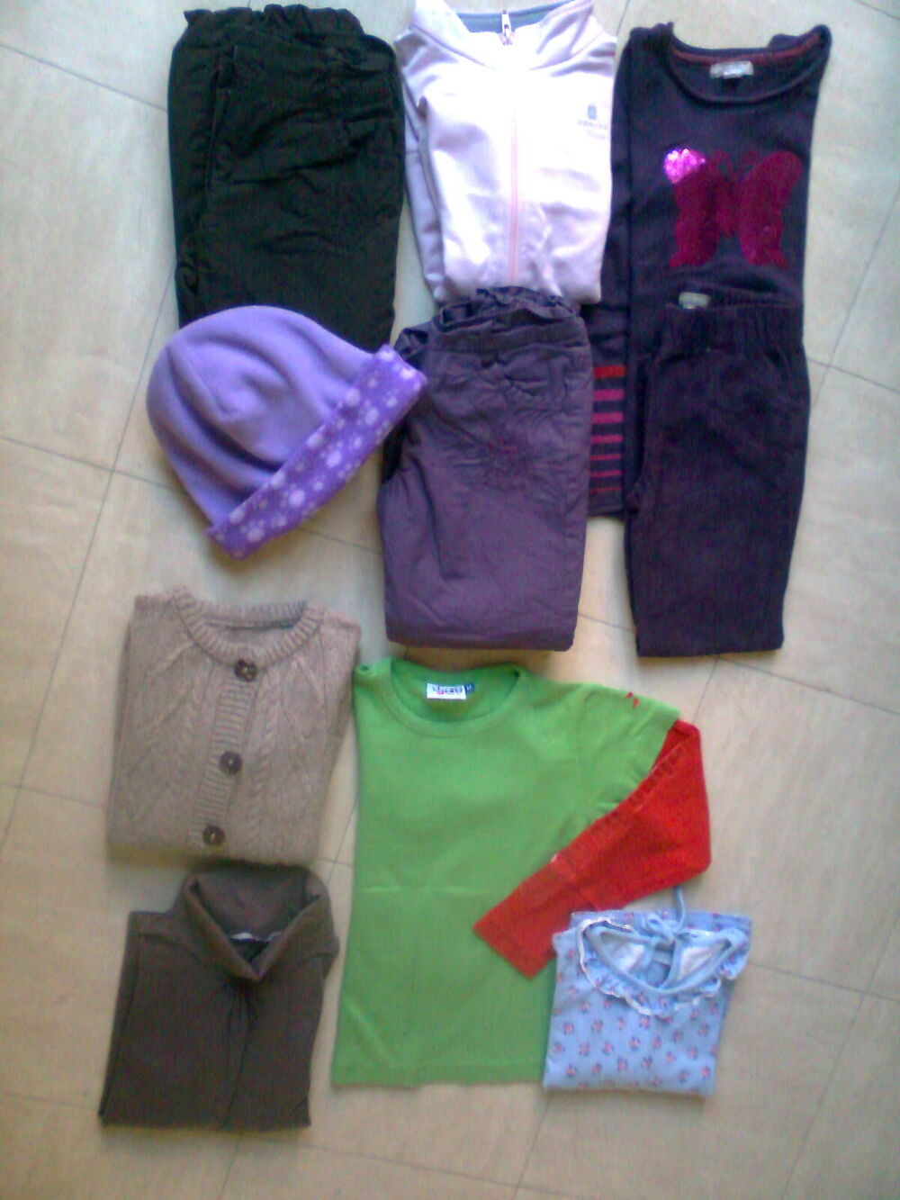 v&ecirc;tements 5 ans, pantalons, pulls, hauts -zoe Vêtements enfants