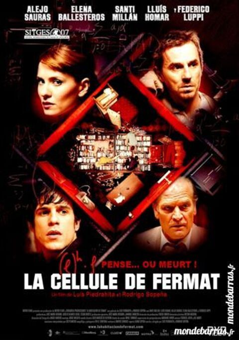 K7 Vhs: La Cellule de Fermat (91) 6 Saint-Quentin (02)