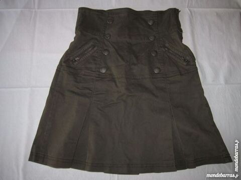 Jupe Camaeu Taille 34 Kaki femme 10 Chalon-sur-Sane (71)