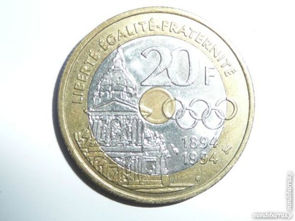 20 francs Pierre de Coubertin 1994 