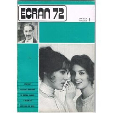 RARE : Collection complte de la revue de cinma ECRAN 0 Fontaine-le-Comte (86)