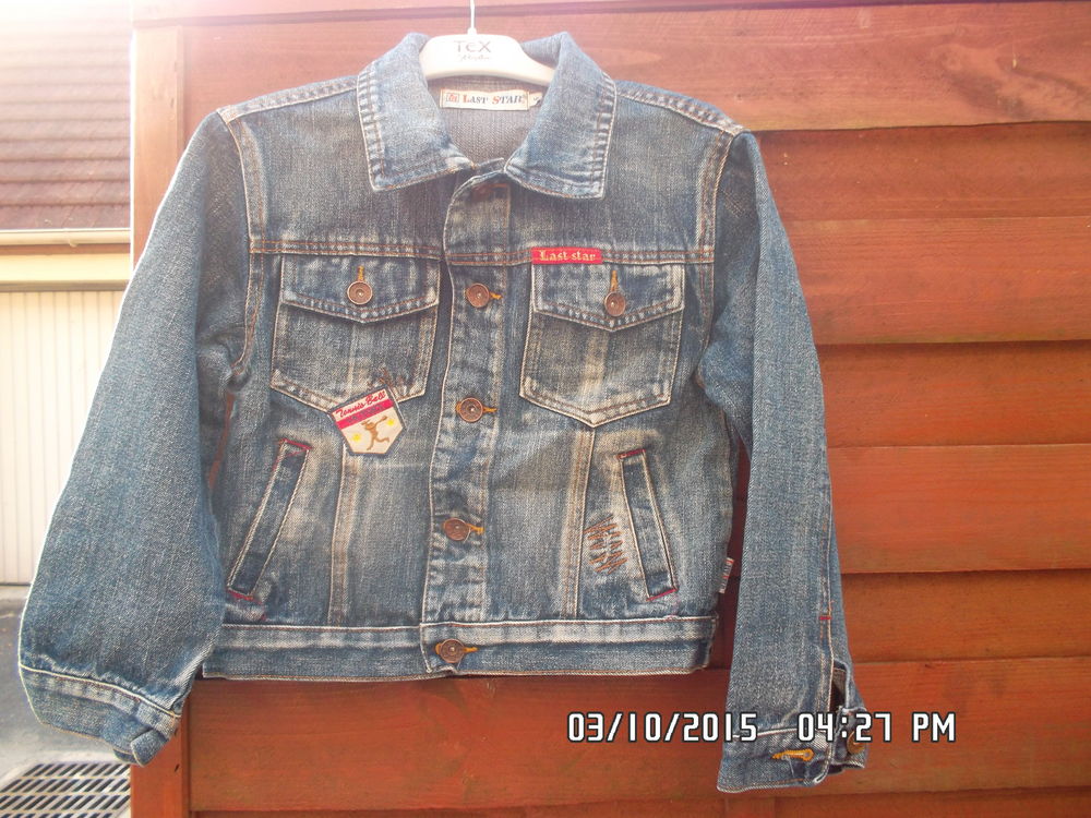 VESTE EN JEAN*JUSTE 2E*KIKI60230 Vêtements enfants