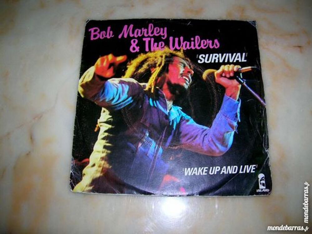 45 TOURS BOB MARLEY &amp; THE WAILERS Survival CD et vinyles