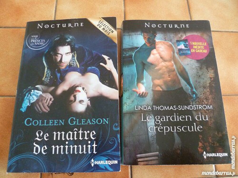 Lot harlequin nocturne vampire loup garou fantasti Livres et BD