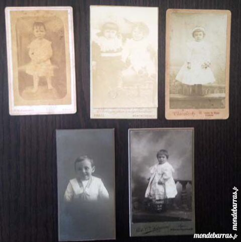 5 CDV d'enfants 15 Nice (06)