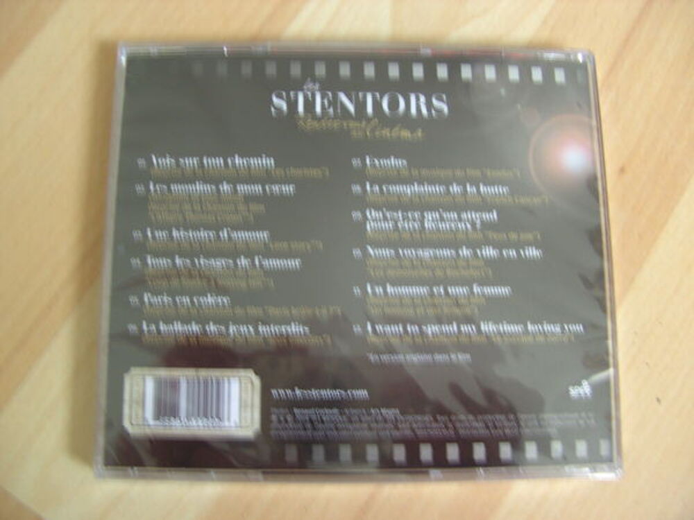 CD Les Stentors &quot;Rendez-vous au Cin&eacute;ma&quot; (Neuf) CD et vinyles
