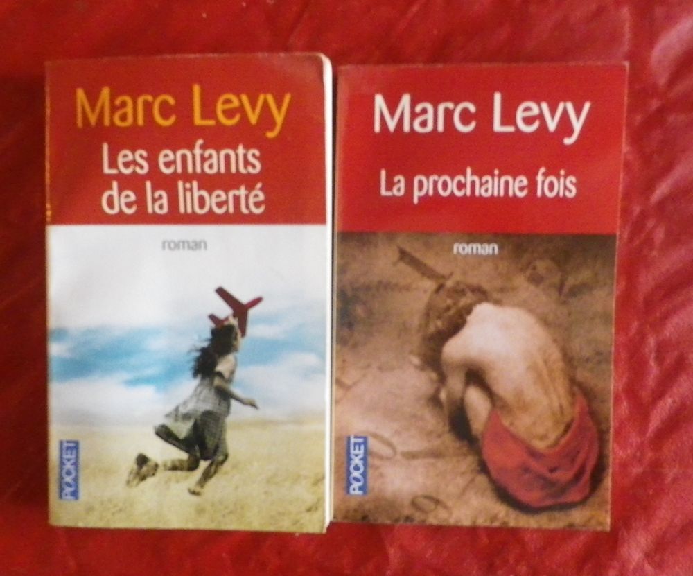 2 MARC LEVY LES ENFANTS DE LA LIBERTE et LA PROCHAINE FOIS Livres et BD