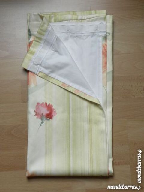 LOT DOUBLES RIDEAUX + HOUSSES DE COUSSINS 35 Toufflers (59)