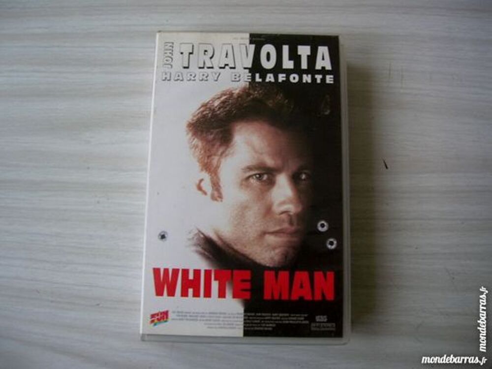 K7 VIDEO WHITE MAN - JOHN TRAVOLTA DVD et blu-ray